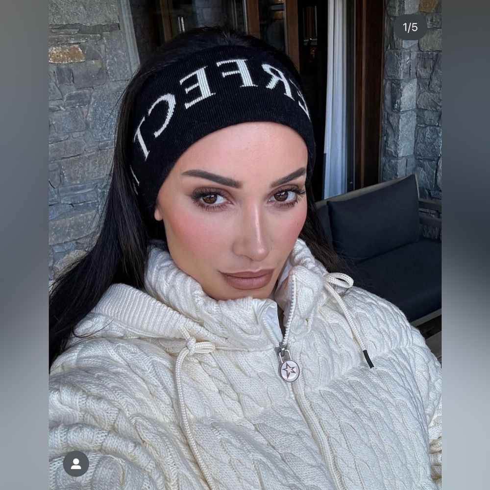 Perfect moment ski headband sweatband